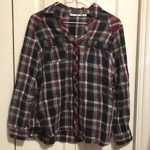 Red & Navy Flannel